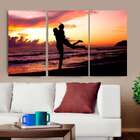 Quadro Decorativo Namorados Estampado