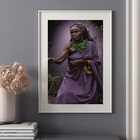 Quadro Decorativo Nanã - 60x48cm Moldura Preta