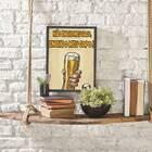 Quadro Decorativo Não Enche Meu Saco, Enche O Meu Copo 45x34c