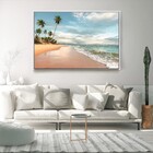 Quadro Decorativo Natural Landscape Moderno Com Moldura E Sem