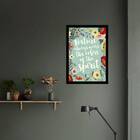 Quadro Decorativo Nature Wears Colors Of The Spirit 45x34cm A