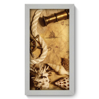 Quadro Decorativo - Navegação - 19cm X 34cm - 001qdkb
