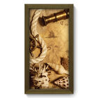 Quadro Decorativo - Navegação - 19cm X 34cm - 001qdkm