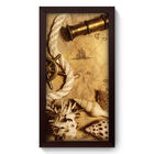 Quadro Decorativo - Navegação - 19cm X 34cm - 001qdkp