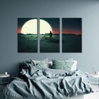 Quadro Decorativo Navegando No Luar