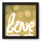 Quadro Decorativo - Neon - 22cm X 22cm - 002qdop