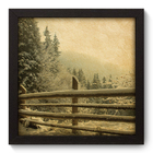 Quadro Decorativo - Neve - 22cm X 22cm - 010qdpp