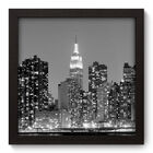 Quadro Decorativo - New York - 22cm X 22cm - 043qnmap