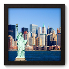 Quadro Decorativo - New York - 22cm X 22cm - 045qnmap