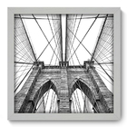 Quadro Decorativo - New York - 33cm X 33cm - 006qnmbb