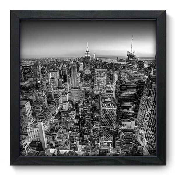 Quadro Decorativo - New York - 33cm X 33cm - 081qnmbp