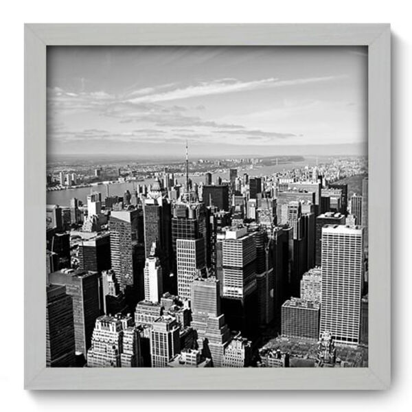 Quadro Decorativo - New York - 33cm X 33cm - 089qnmbb