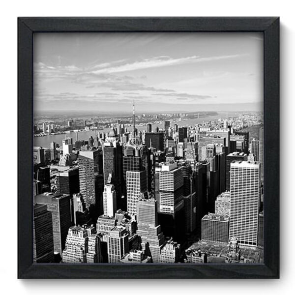 Quadro Decorativo - New York - 33cm X 33cm - 089qnmbp