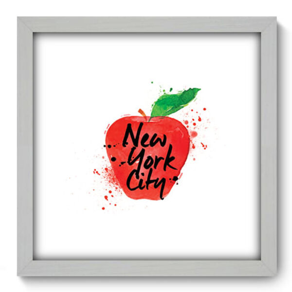 Quadro Decorativo - New York - 33cm X 33cm - 169qdmb