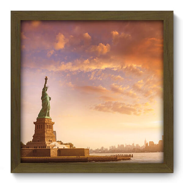 Quadro Decorativo - New York - 33cm X 33cm - 212qdmm