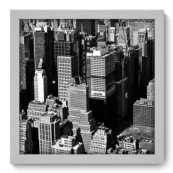 Quadro Decorativo - New York - 33cm X 33cm - 237qdmb