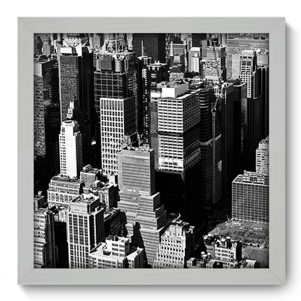 Quadro Decorativo New York 33cm X 33cm 237qdmb Leroy Merlin