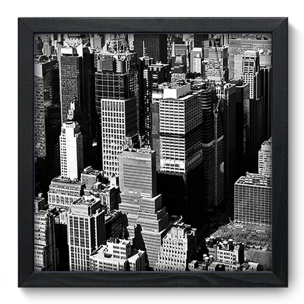 Quadro Decorativo New York 33cm X 33cm 237qdmp Leroy Merlin
