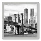 Quadro Decorativo - New York - 50cm X 50cm - 029qnmcb