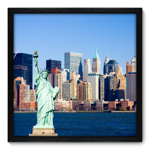 Quadro Decorativo New York 50cm X 50cm 045qnmcp Leroy Merlin