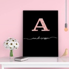 Quadro Decorativo Nome Andressa 24x18cm - Com Vidro Moldura:m