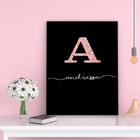 Quadro Decorativo Nome Andressa 45x34cm - Com Vidro Moldura:m