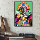 Quadro Decorativo Nordestino Sanfoneiro 33x24cm - Com Vidro M