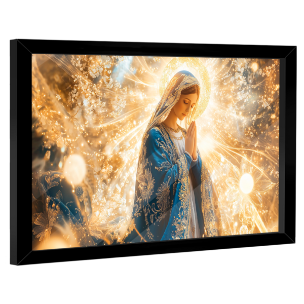 Quadro Decorativo Nossa Senhora Aparecida Oração