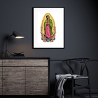 Quadro Decorativo Nossa Senhora De Guadalupe - 60x48cm Moldur