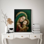 Quadro Decorativo Nossa Senhora Do Bom conselho 24x18cm Moldu