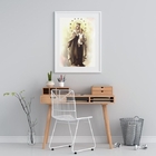 Quadro Decorativo Nossa Senhora Do Carmo - 60x48cm Moldura:ma