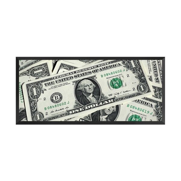 Quadro Decorativo Nota Um Dólar