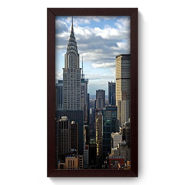 Quadro Decorativo - Nova Iorque - 19cm X 34cm - 234qdmp