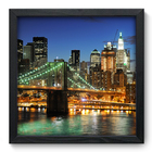 Quadro Decorativo - Nova Iorque - 33cm X 33cm - 046qnmbp