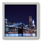 Quadro Decorativo - Nova Iorque - 33cm X 33cm - 047qnmbb