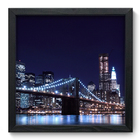 Quadro Decorativo - Nova Iorque - 33cm X 33cm - 047qnmbp