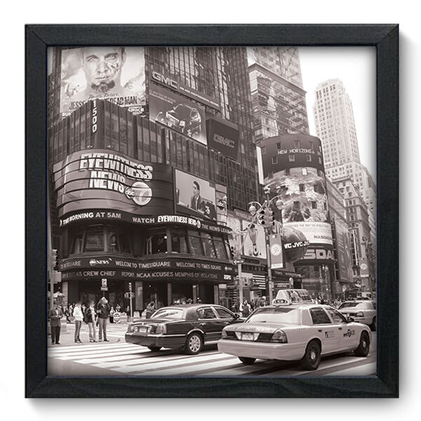 Quadro Decorativo - Nova Iorque - 33cm X 33cm - 191qdmp