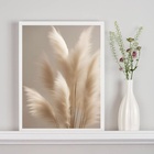 Quadro Decorativo Nuances Bege - Ramos Soft 45x34cm Moldura P