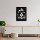 Quadro Decorativo Nunca Desista Dos Seus Sonhos 45x34cm A3 (4