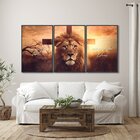 Quadro Decorativo Nunca Foi Sorte, Sempre Foi Deus Religioso