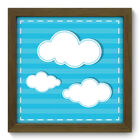 Quadro Decorativo - Nuvens - 22cm X 22cm - 027qdbm