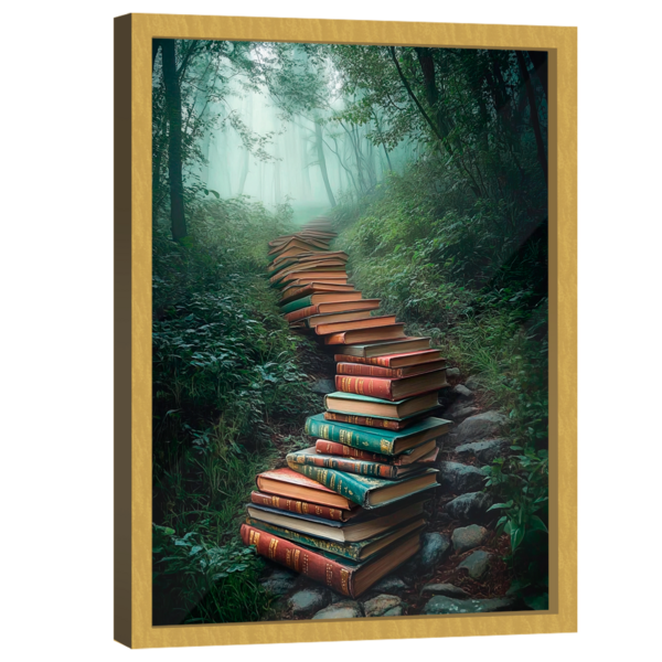 Quadro Decorativo O Caminho Do Conhecimento