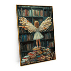 Quadro Decorativo O Conhecimento Liberta Elegante Para Sala E