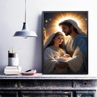 Quadro Decorativo O Nascimento De Jesus 45x34cm Moldura:madei