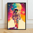 Quadro Decorativo - O Viajante Dos Sonhos 60x90cm -  Moldura