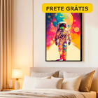 Quadro Decorativo - O Viajante Dos Sonhos 60x90cm -  Moldura