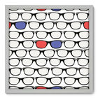 Quadro Decorativo - Óculos - 50cm X 50cm - 095qndcb