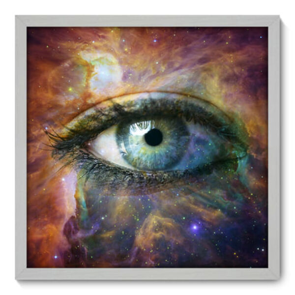 Quadro Decorativo - Olho - 50cm X 50cm - 037qnacb
