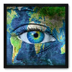 Quadro Decorativo - Olho - 50cm X 50cm - 050qndcp