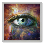 Quadro Decorativo - Olho - 70cm X 70cm - 037qnadb